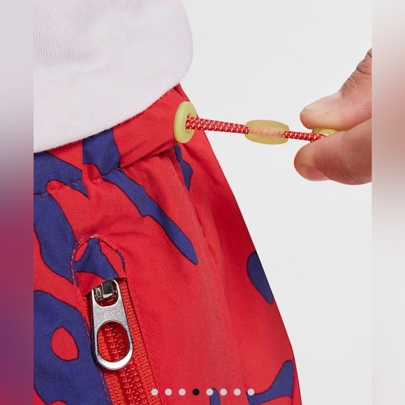 Nike Sportswear Project F.R.O.G. Parachute Pants HQ0467-635 Men’s Sizes Red - Picture 8 of 15